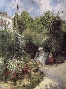 Camille Pissarro Metaponto garden Schwarz painting